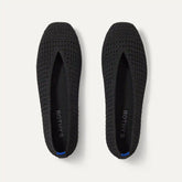 The Max Square Ballerina - Black Mesh
