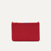 The Convertible Clutch - Scarlet Open-Knit