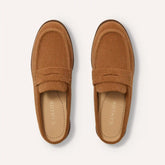 The Penny Loafer Mule - ReVelvet™ Caramel