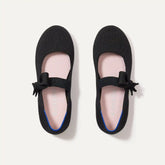 The Kids Tux Bow Mary Jane - Black