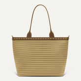 The Lightweight Zip Tote - Brown Butter Crochet