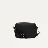 The Crossbody Camera Bag - Black Licorice Open-Knit