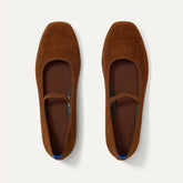 The Max Square Mary Jane - ReVelvet™ Russet
