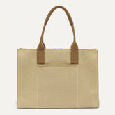The Classic Tote - Macadamia Open-Knit