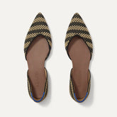 The D'Orsay Point - Shortbread Stripe