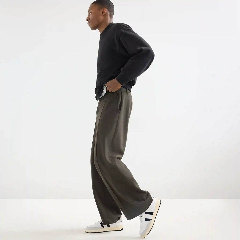 The Men's Court Sneaker - Black Drift