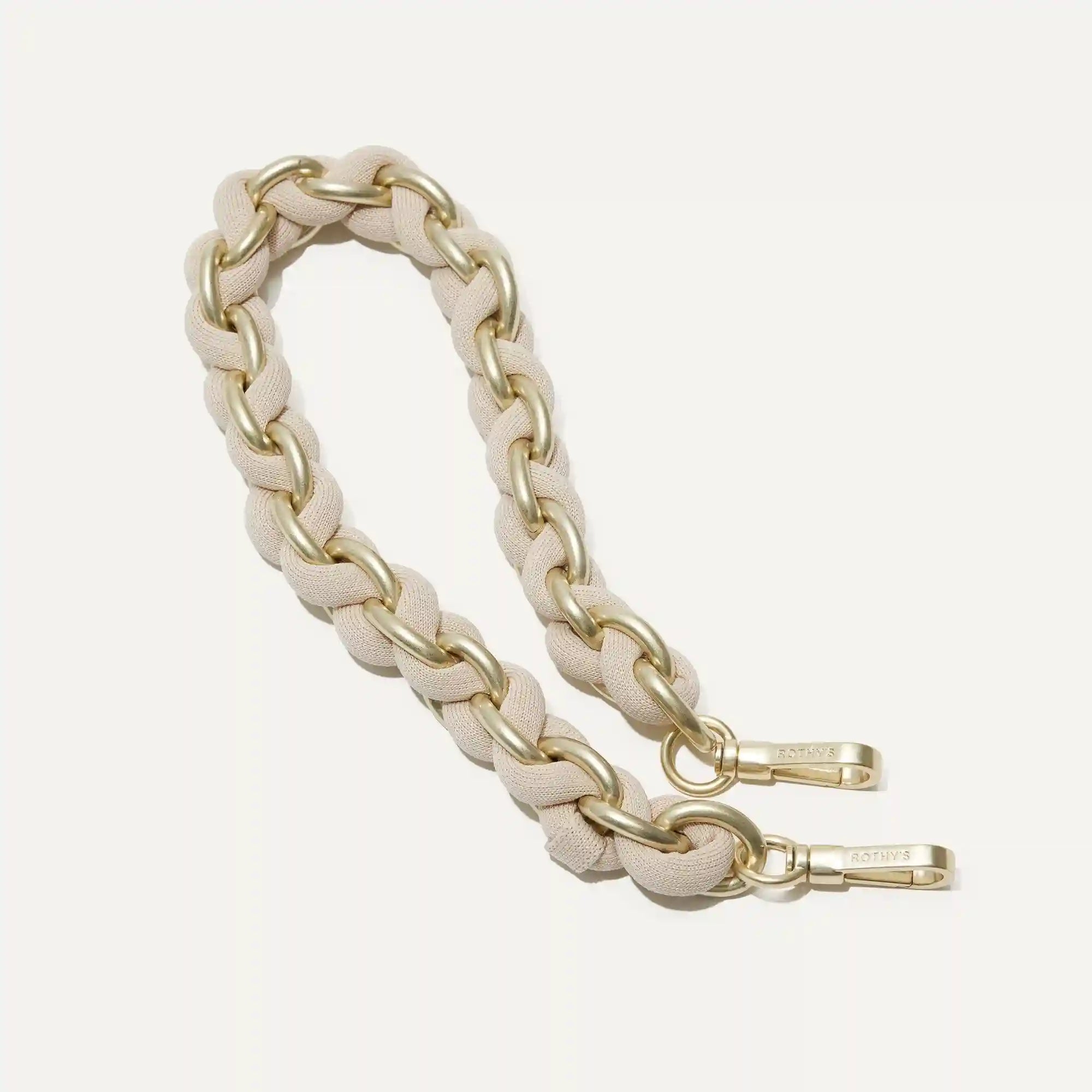 The Shoulder Strap - White Chain
