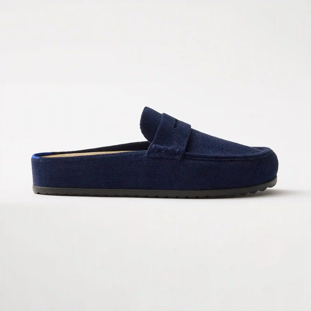 The Penny Clog - ReVelvet™ Navy