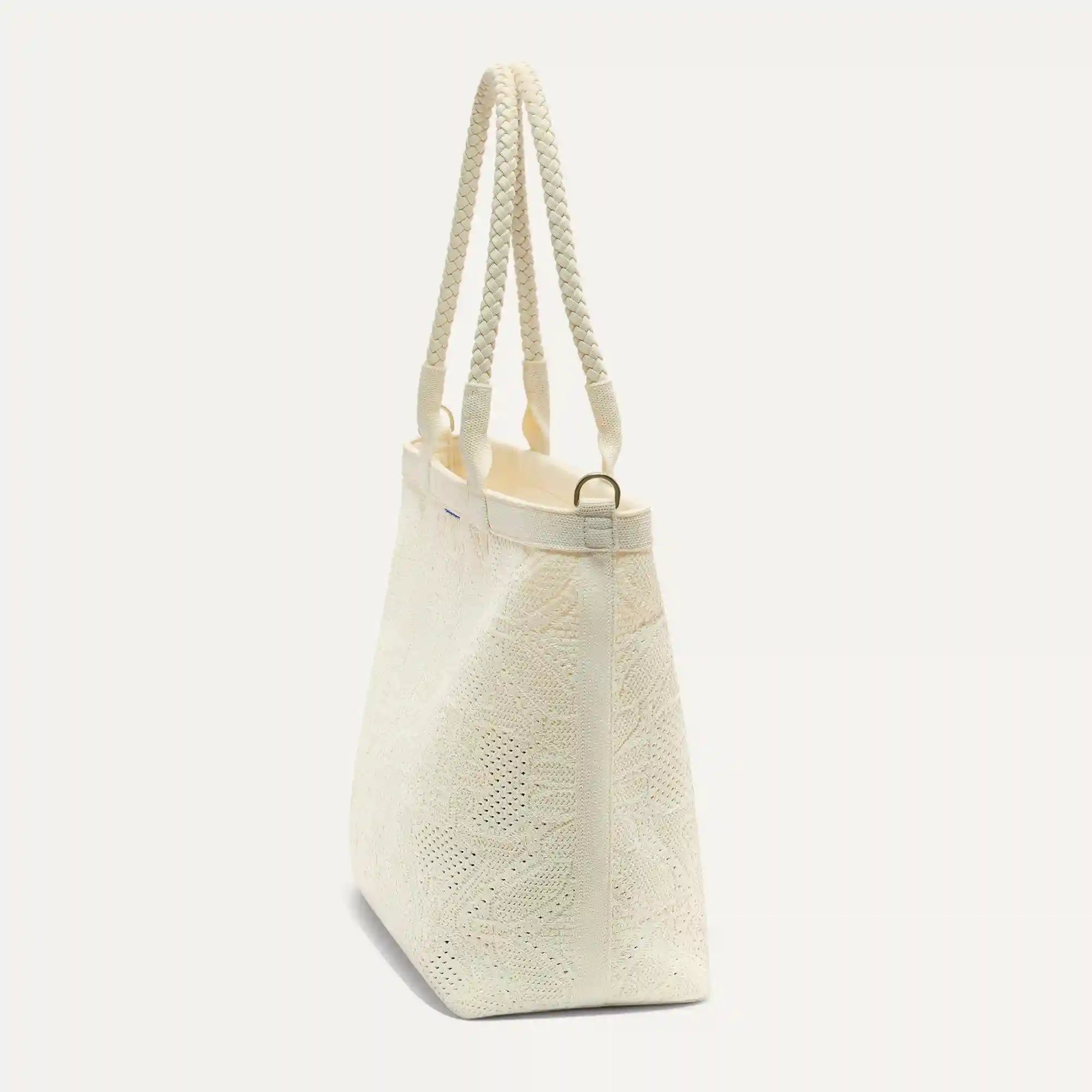 The Lightweight Zip Tote - Moonflower