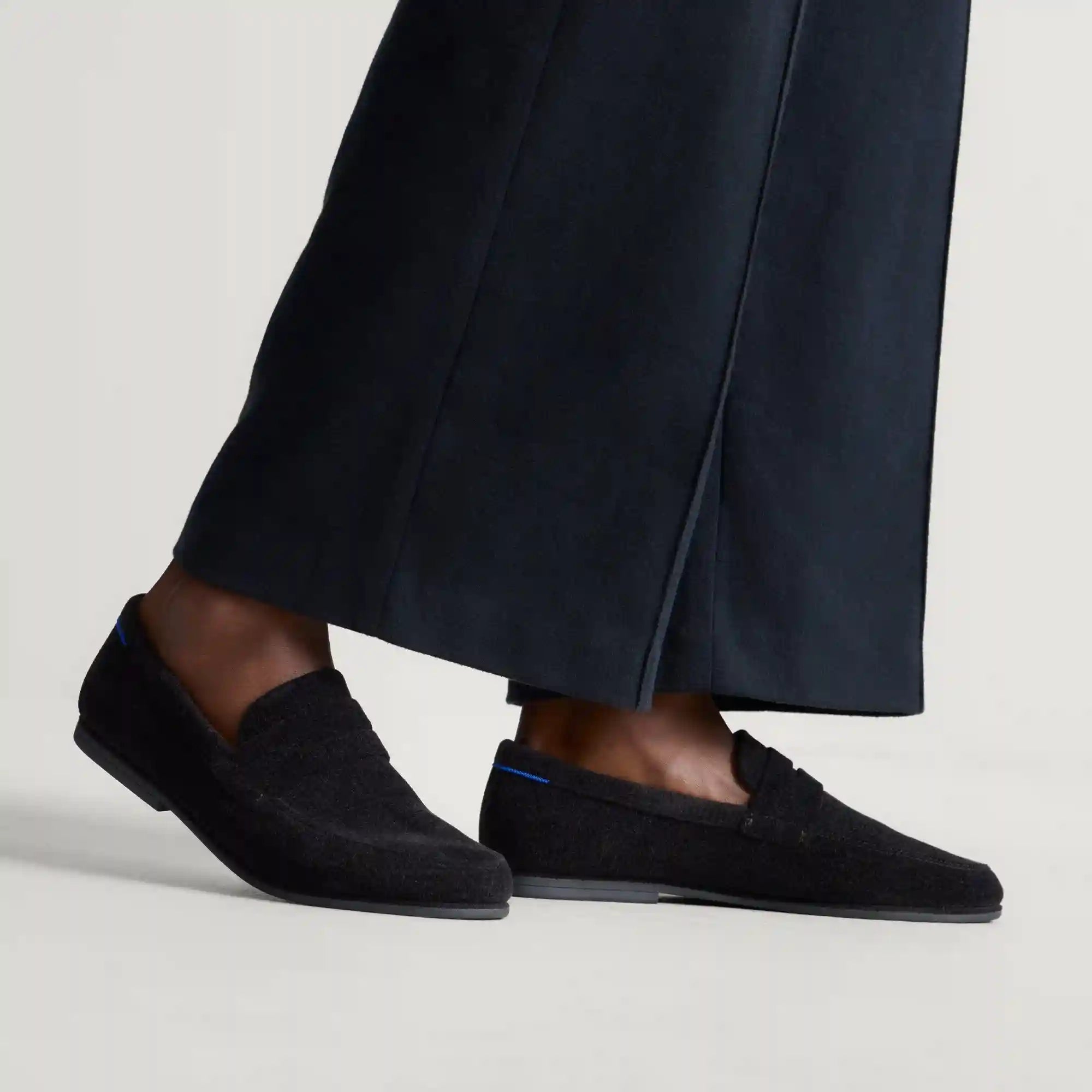 The Ravello Penny Loafer - ReVelvet™ Black