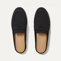 The Penny Loafer Mule - Black