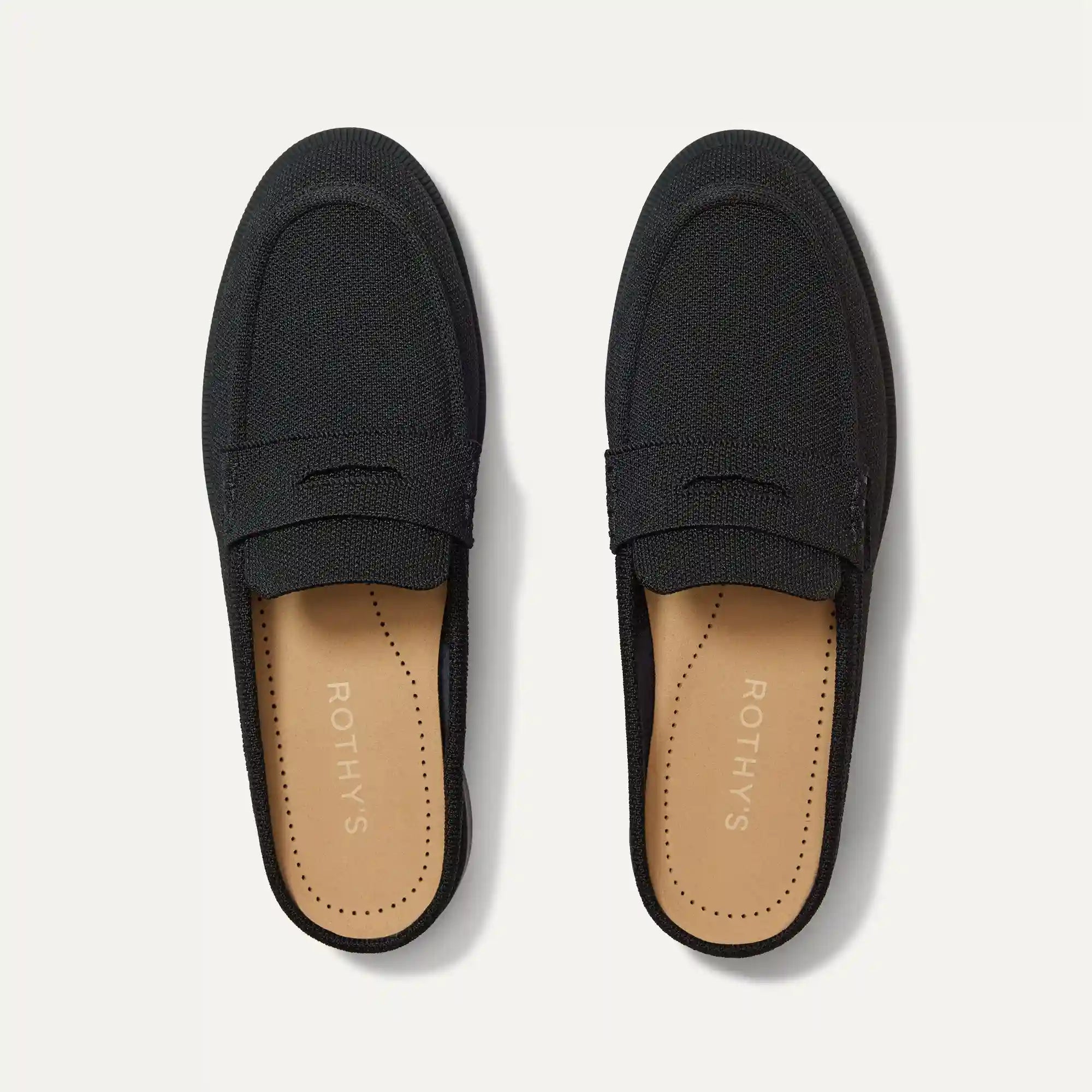 The Penny Loafer Mule - Black