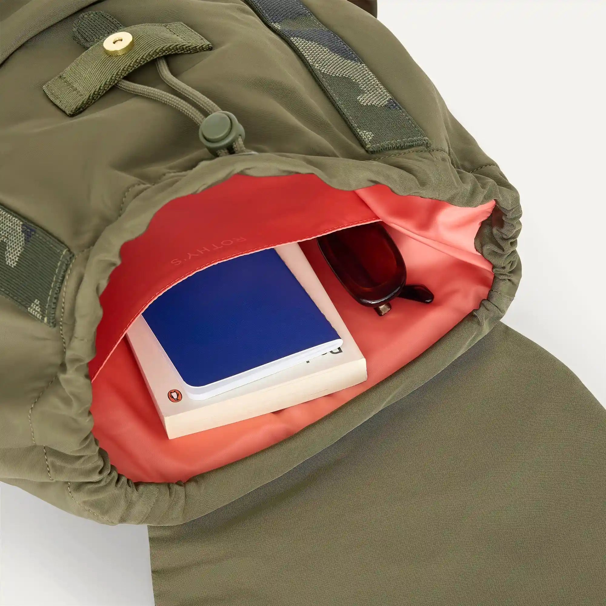 The Travel Cinch Backpack - Forest