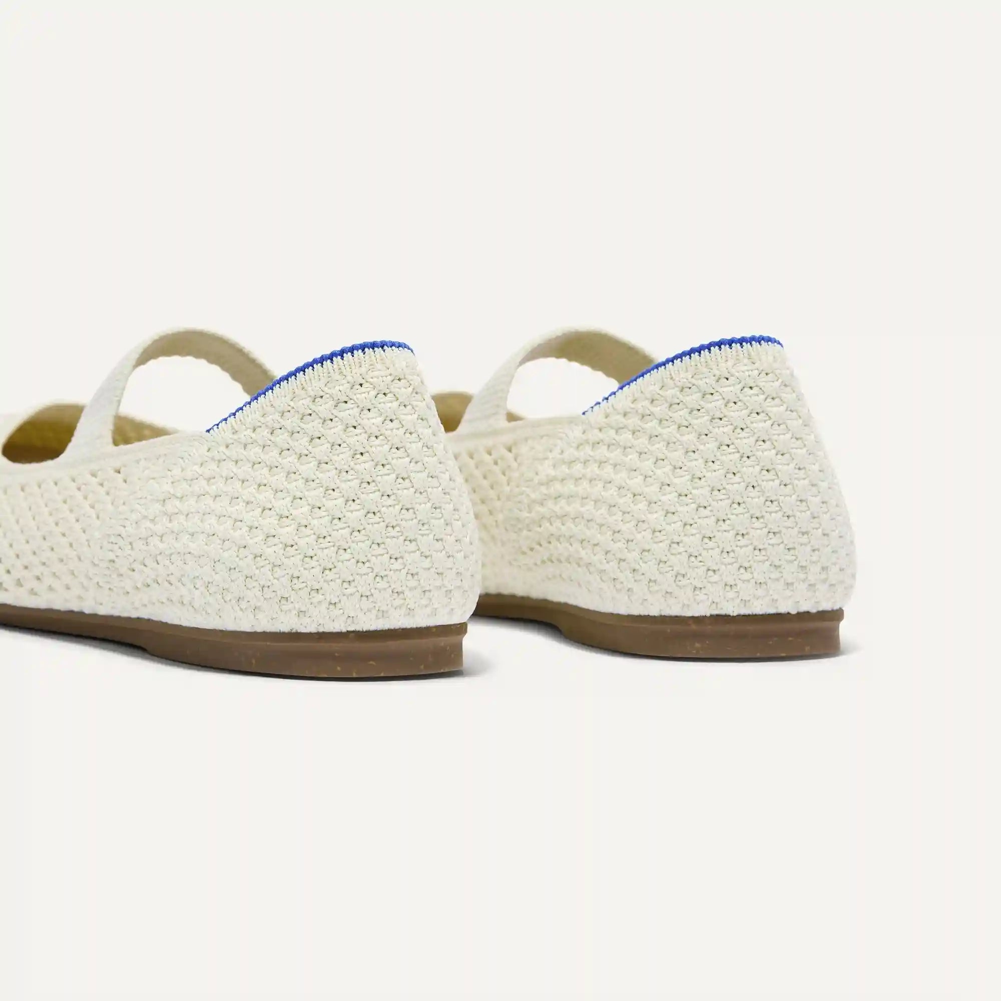 The Kids Mary Jane - White Open-Knit