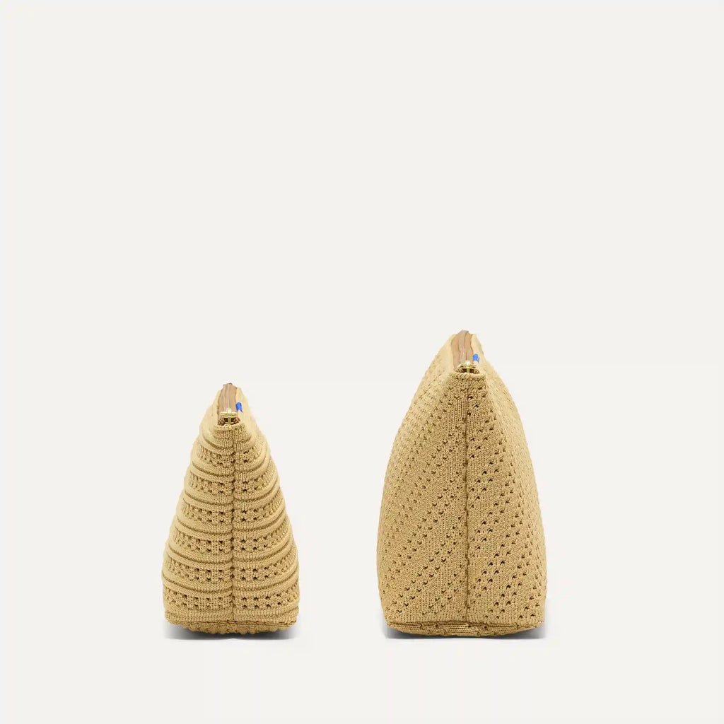 The Travel Pouch Set - Brown Butter Crochet