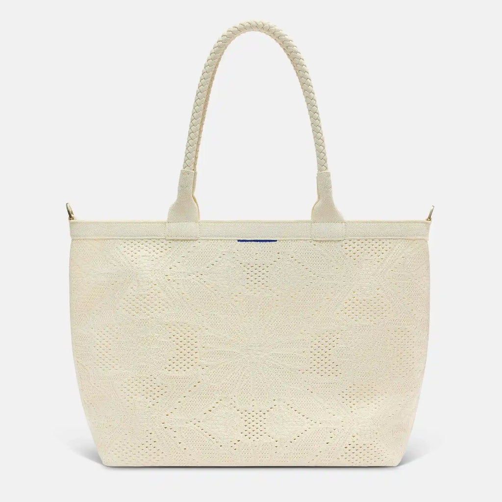 The Lightweight Zip Tote - Moonflower