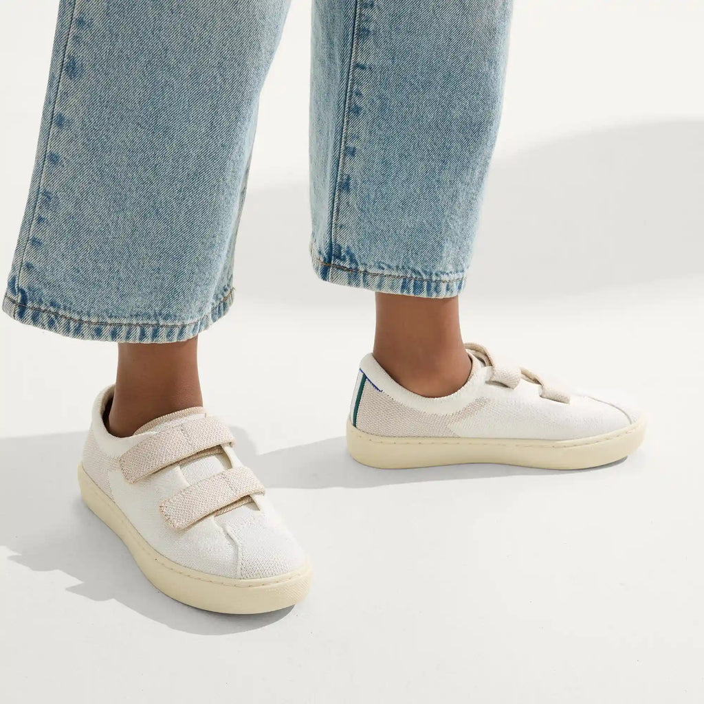 The Kids Strap Sneaker - Vanilla Ice