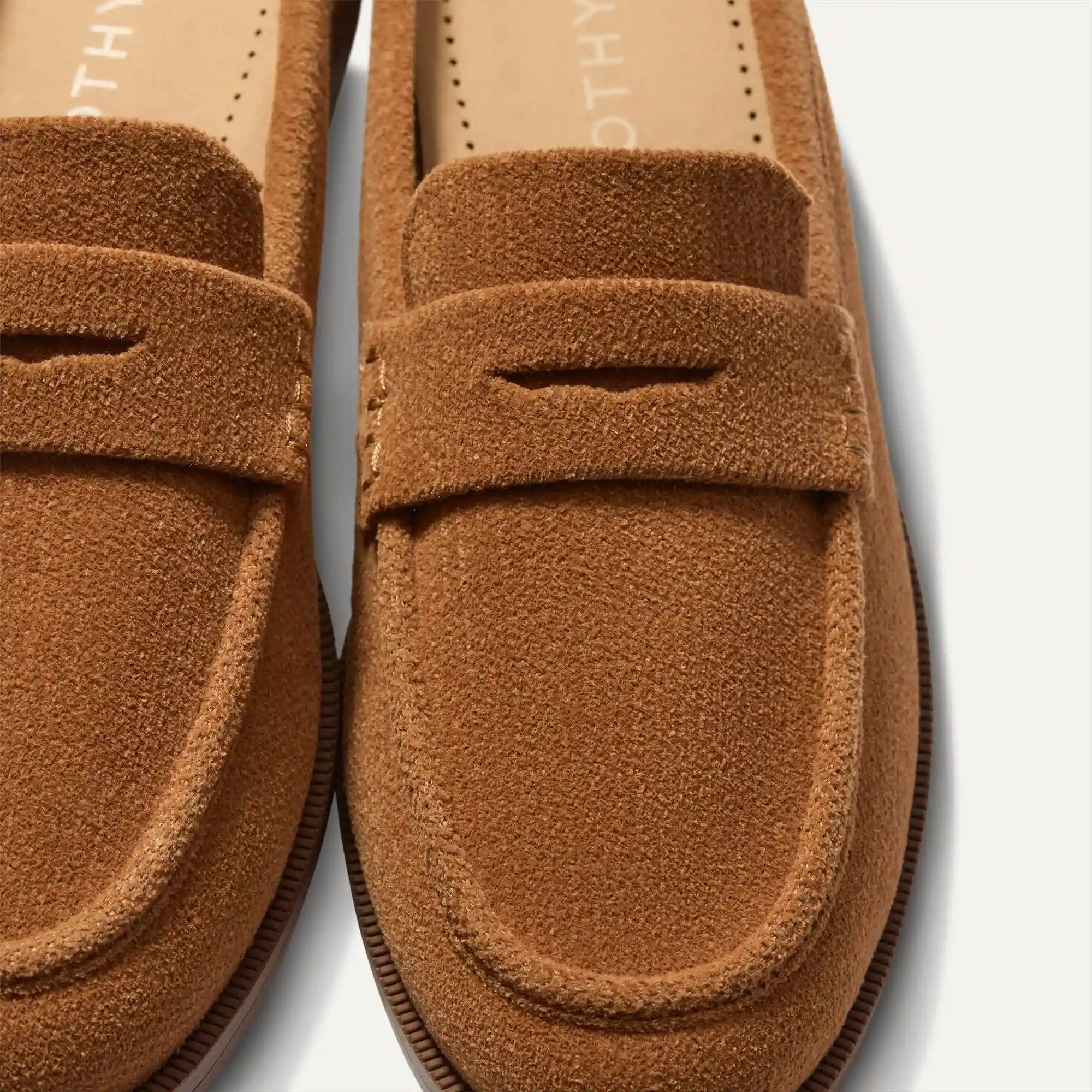 The Penny Loafer Mule - ReVelvet™ Caramel