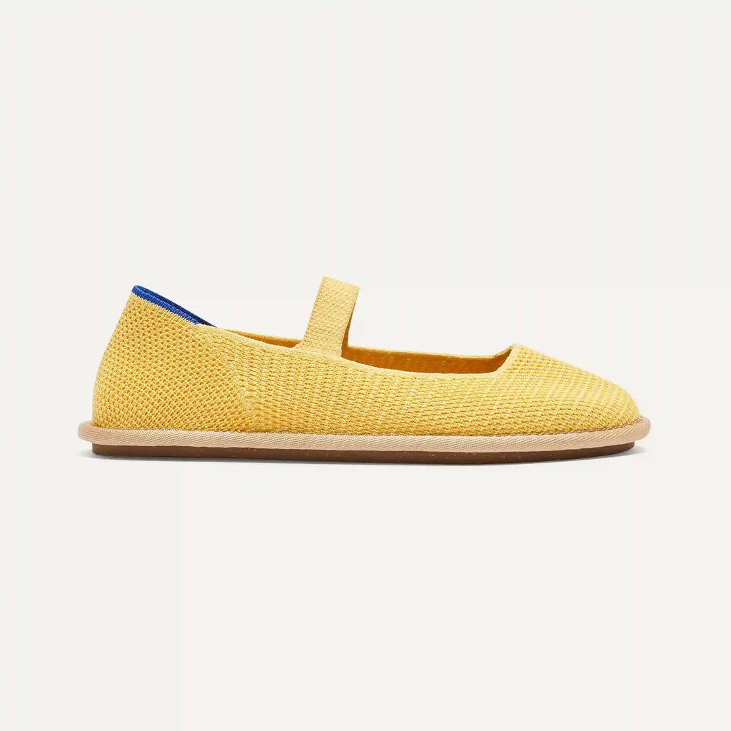 The Cruiser Mary Jane - Sunbeam Raffia-Knit