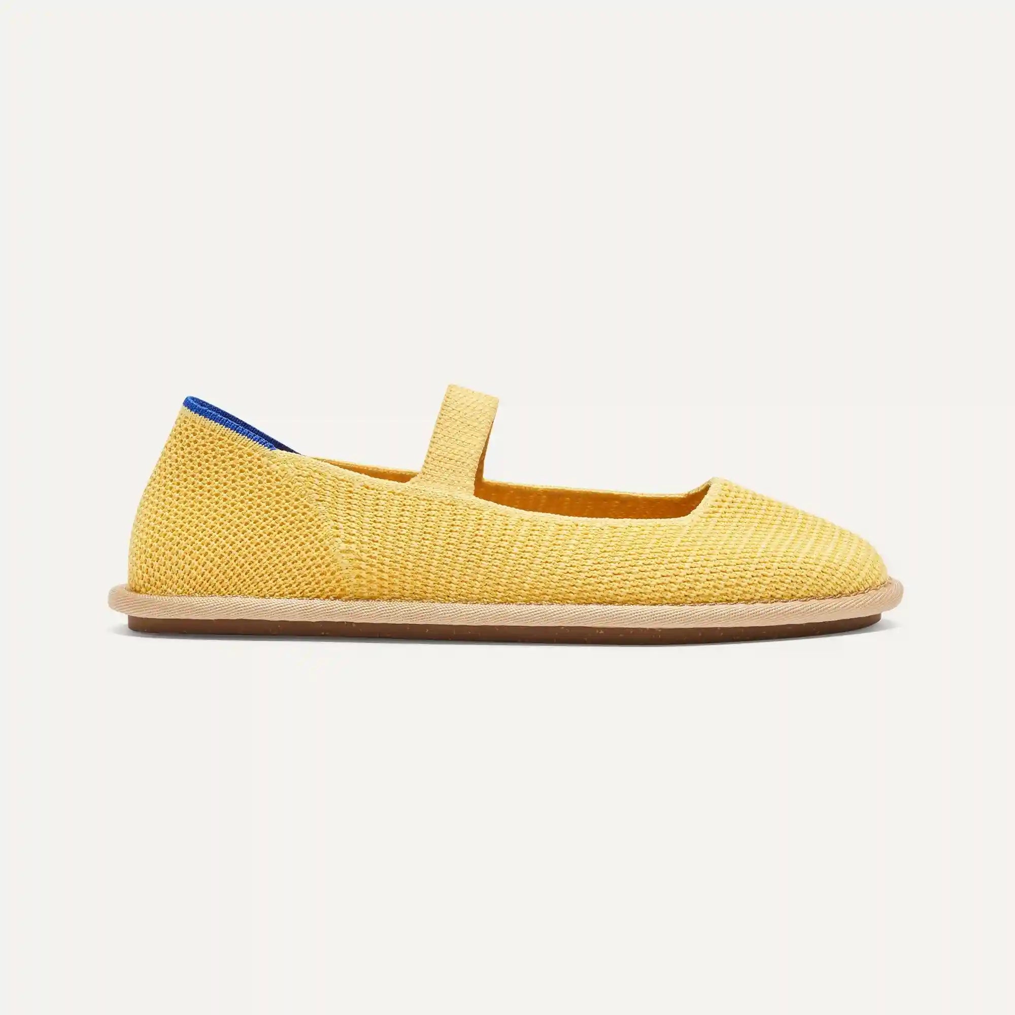 The Cruiser Mary Jane - Sunbeam Raffia-Knit
