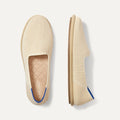 The Cruiser Loafer - White Raffia-Knit