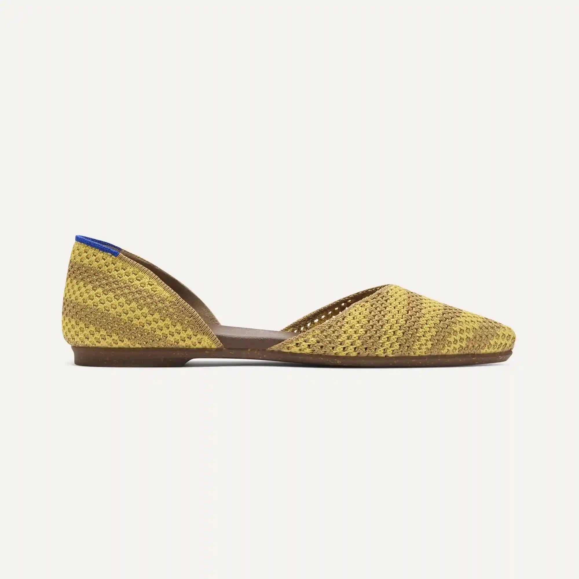 The D'Orsay Point - Daffodil Stripe