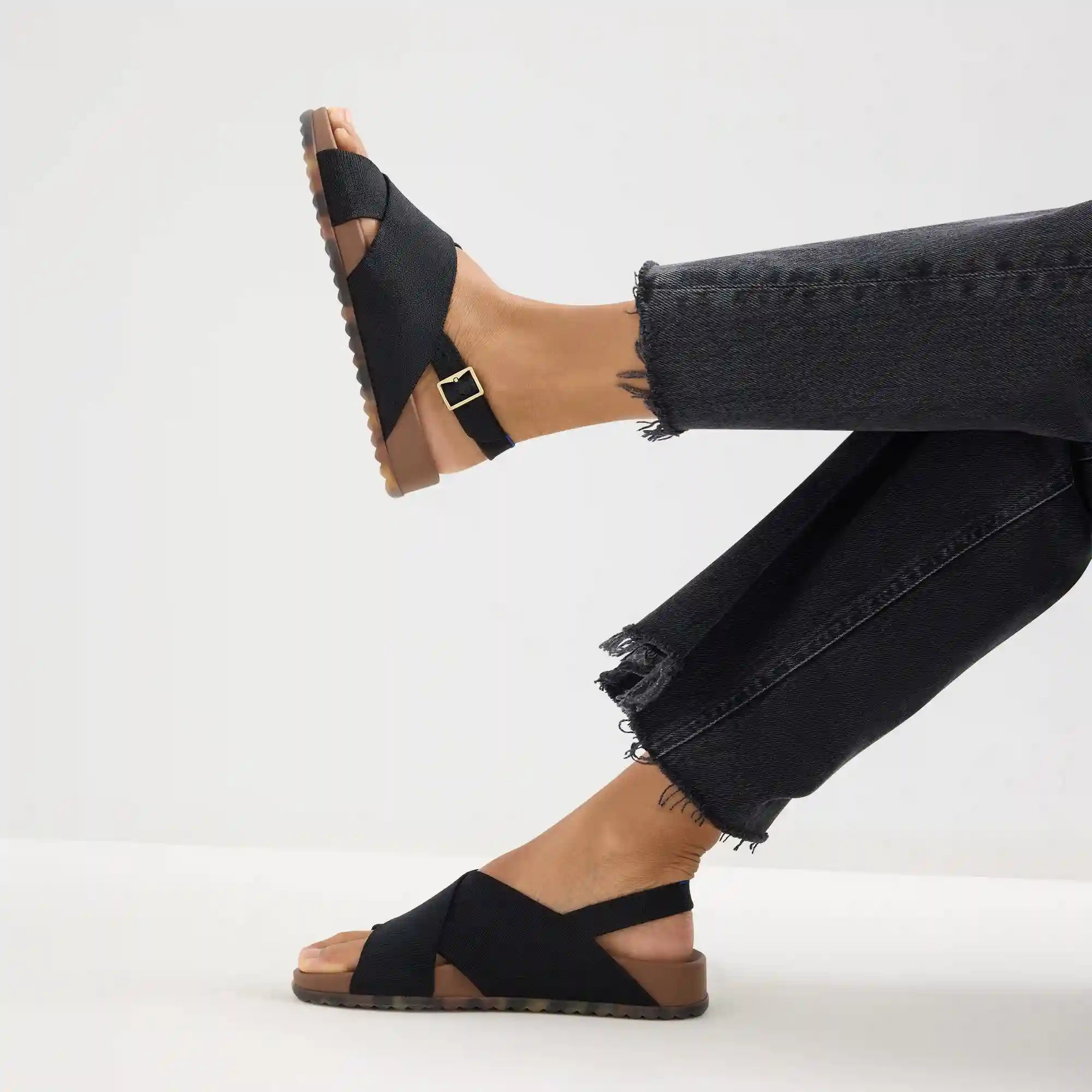 The Weekend Sandal - Black