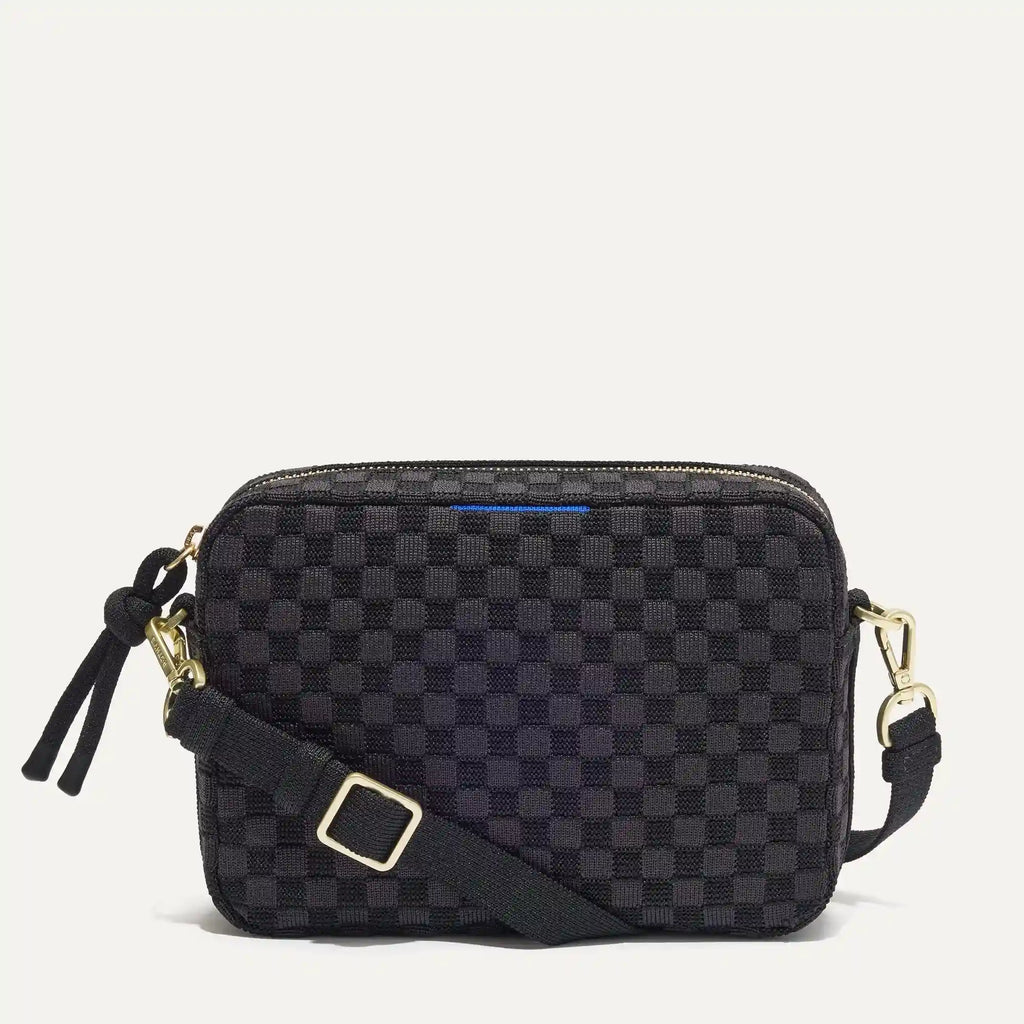 The Crossbody Camera Bag - Black Sand