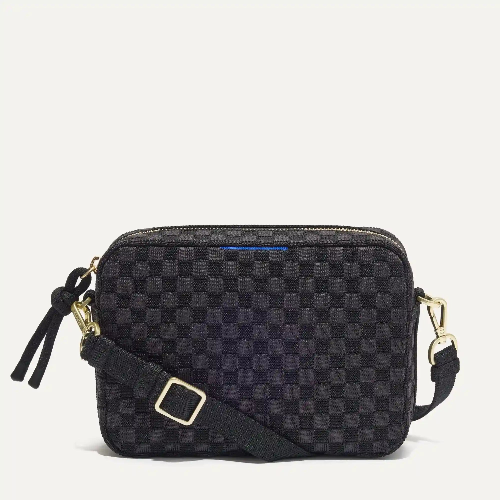The Crossbody Camera Bag - Black Sand
