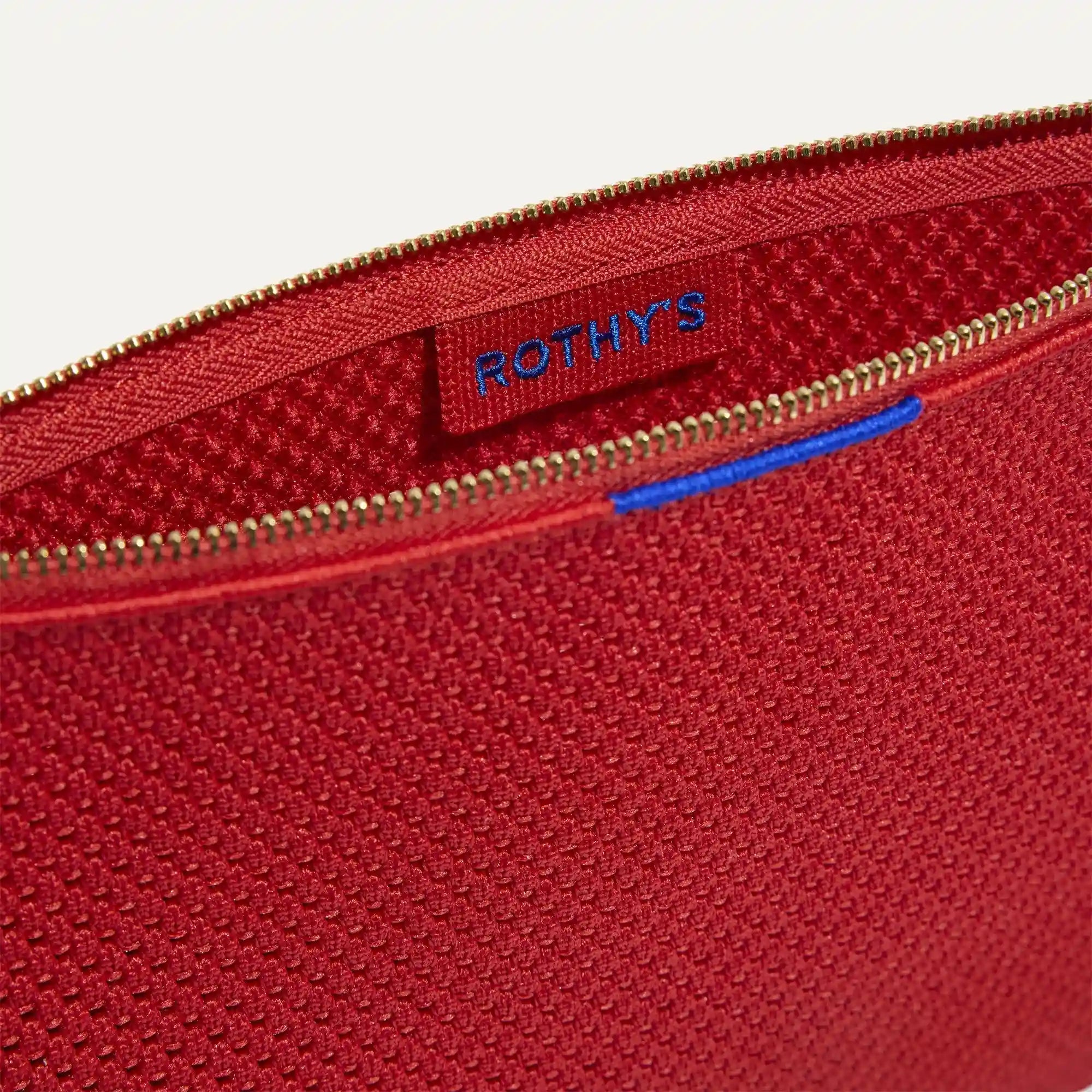 The Convertible Clutch - Scarlet Open-Knit