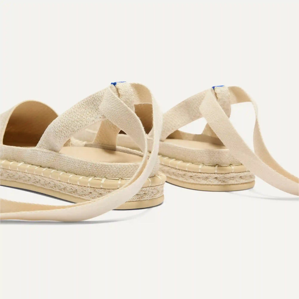 The D'Orsay Espadrille - Seashell