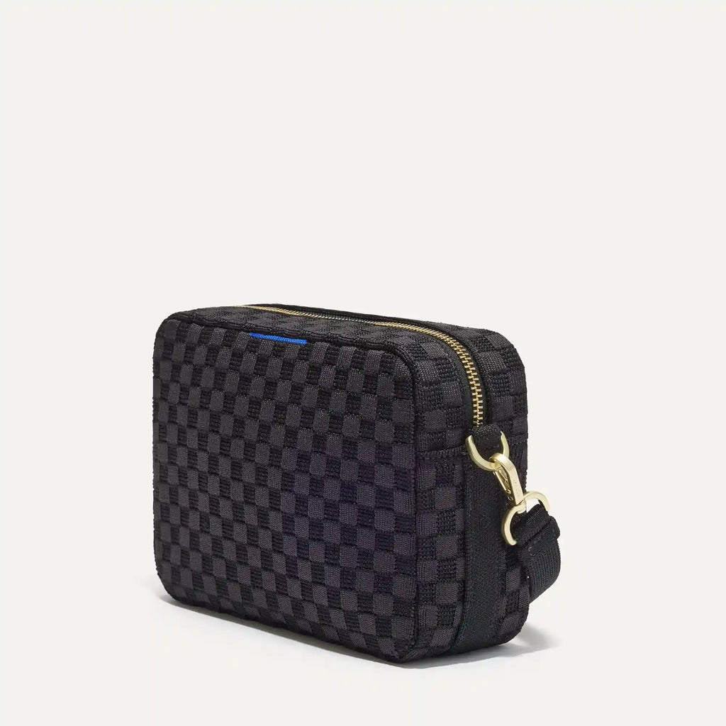 The Crossbody Camera Bag - Black Sand