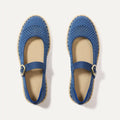 The Espadrille Mary Jane - Blue Breeze