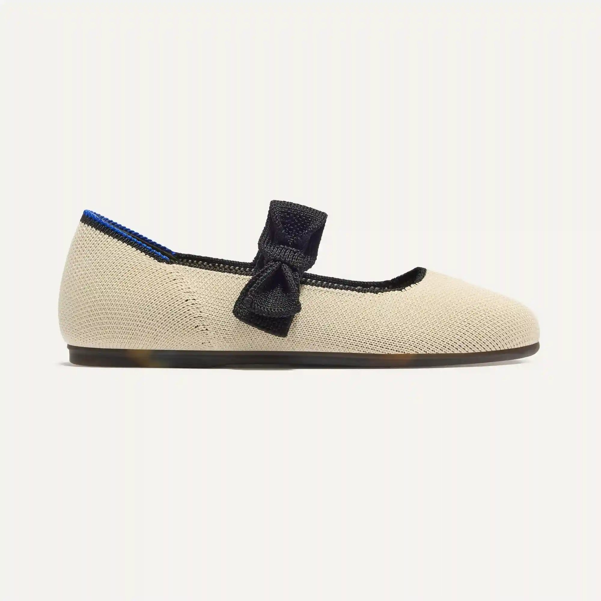 The Kids Tux Bow Mary Jane - Ivory