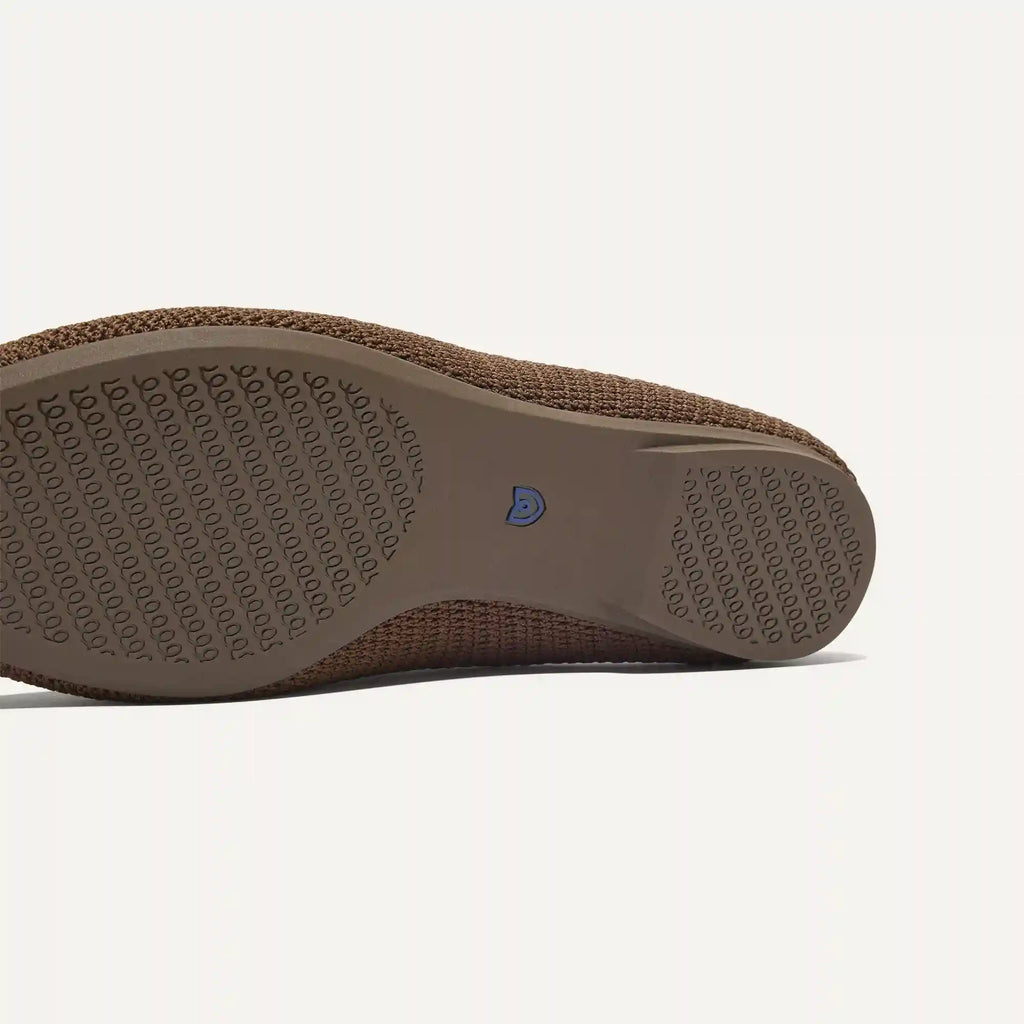 The Double Bit Loafer Mule - Cinnamon Raffia-Knit