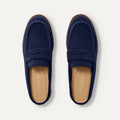 The Penny Loafer Mule - ReVelvet™ Navy