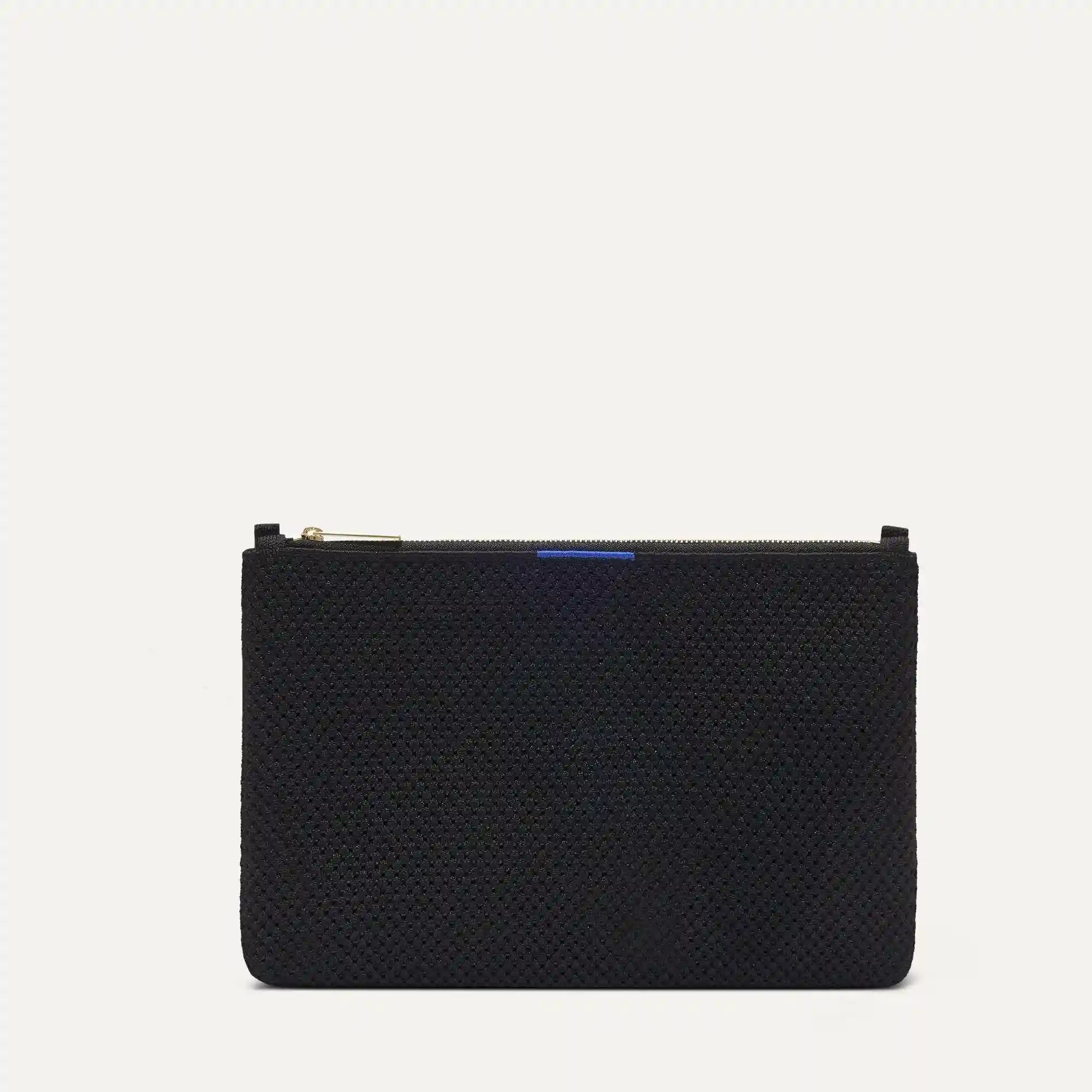 The Convertible Clutch - Black Espresso Open-Knit