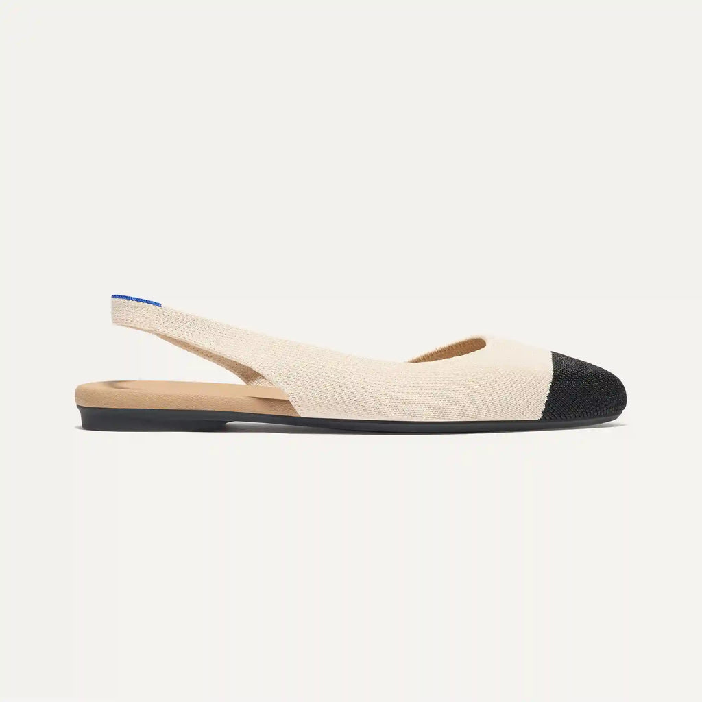 The Almond Slingback - Conch Captoe
