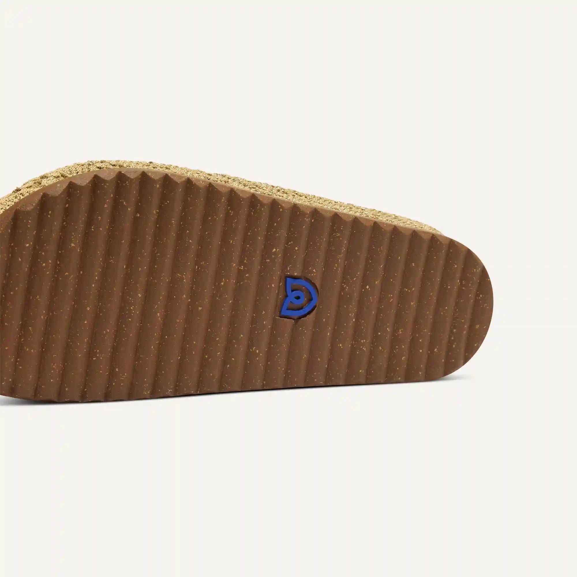 The Casual Clog - Metallic Golden Crochet