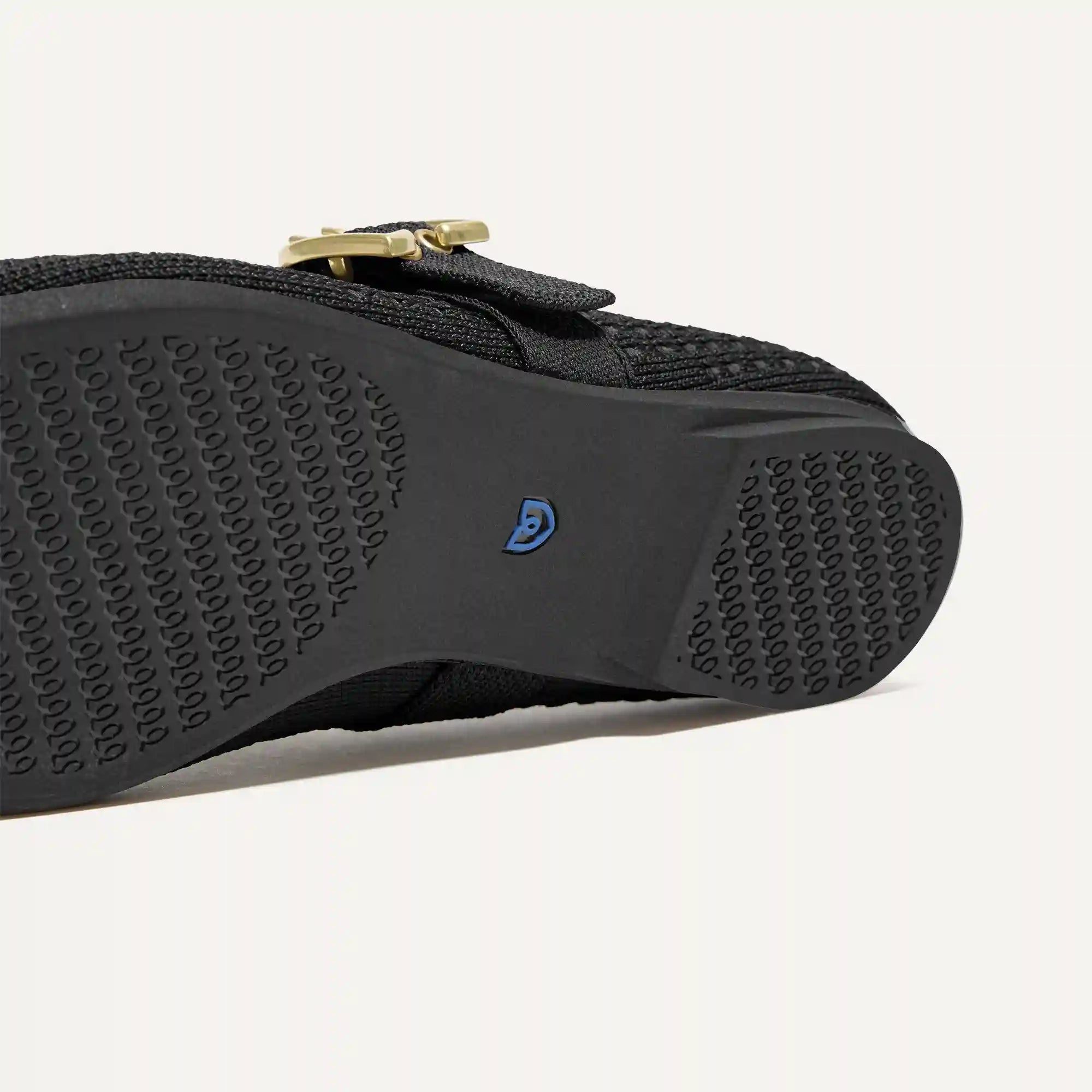 The Max Buckle Mary Jane - Black Mesh