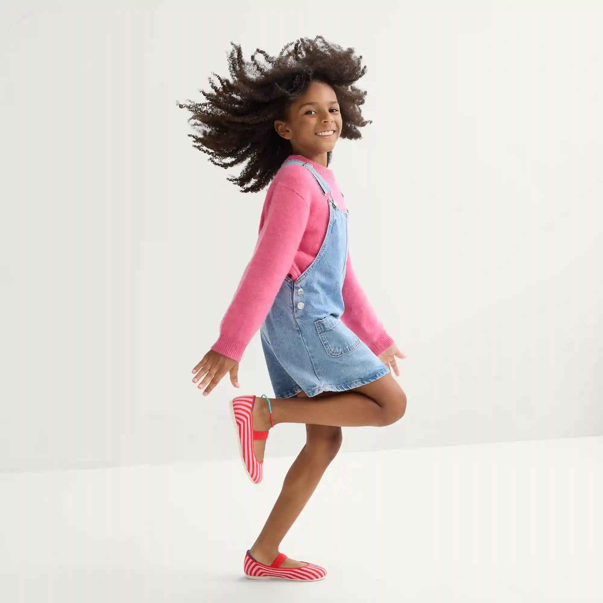 The Kids Mary Jane - Cherry Stripe