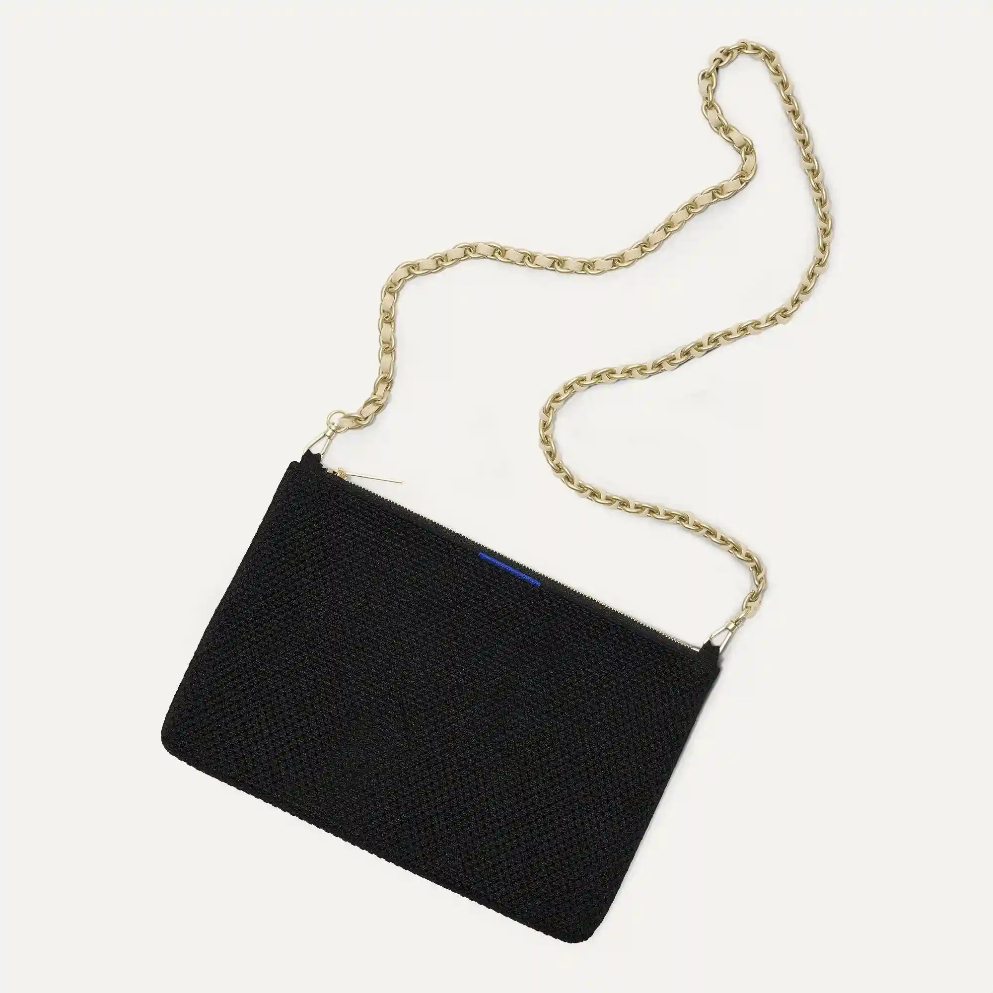 The Convertible Clutch - Black Espresso Open-Knit