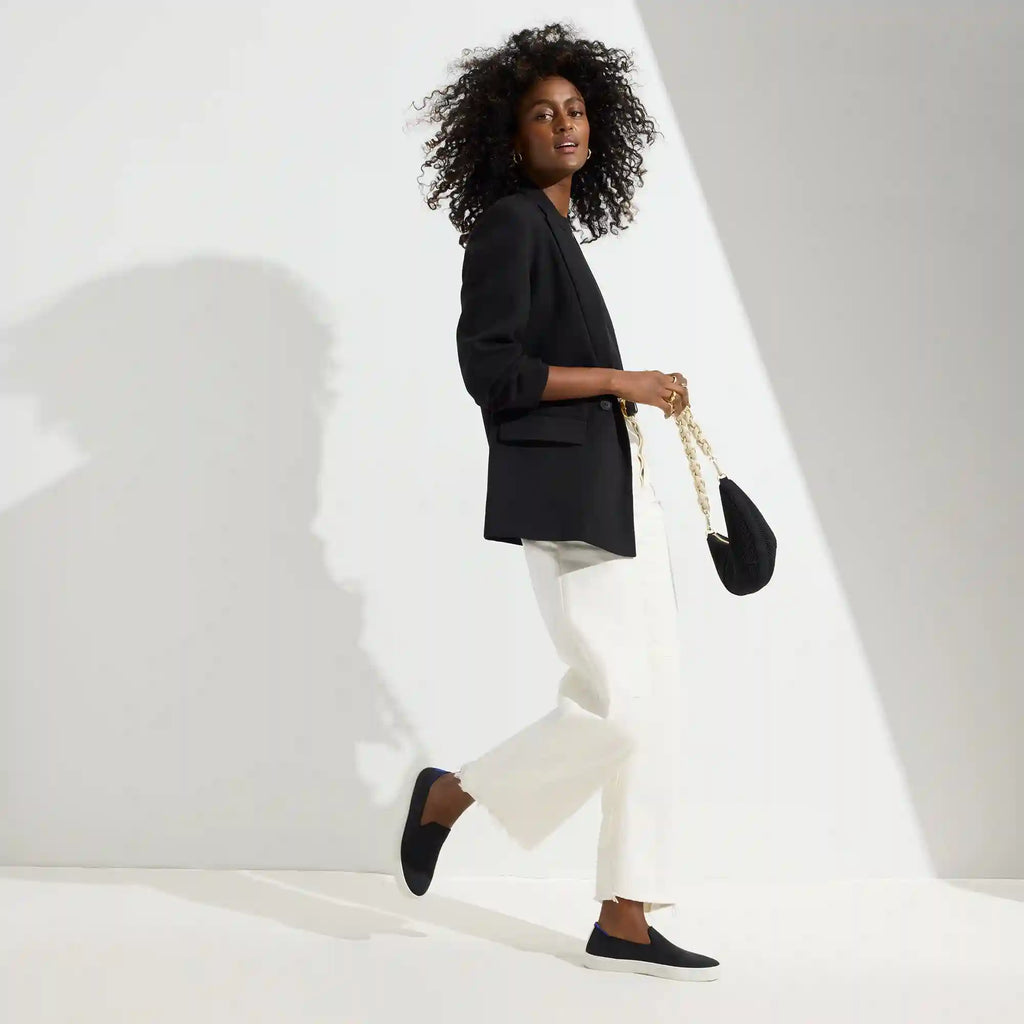 The Original Slip On Sneaker - Black Solid