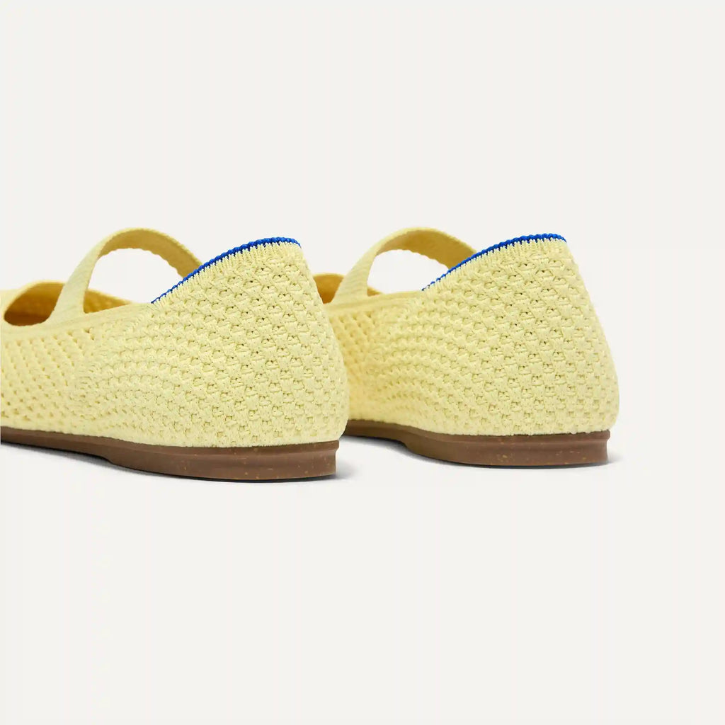 The Kids Mary Jane - Lemonade Open-Knit