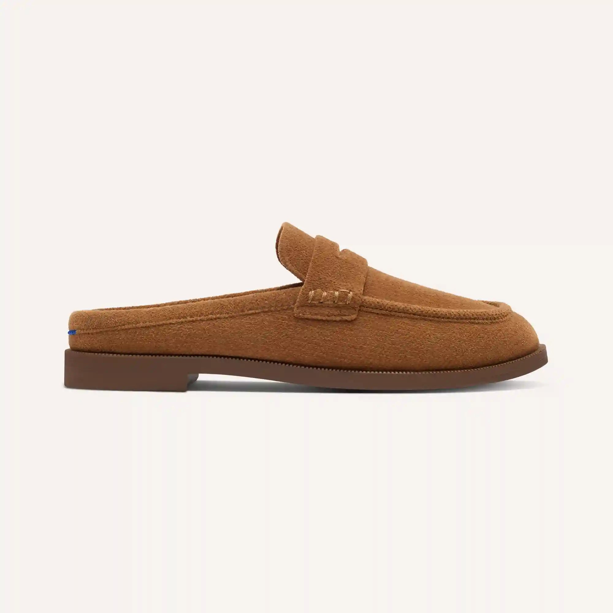 The Penny Loafer Mule - ReVelvet™ Caramel