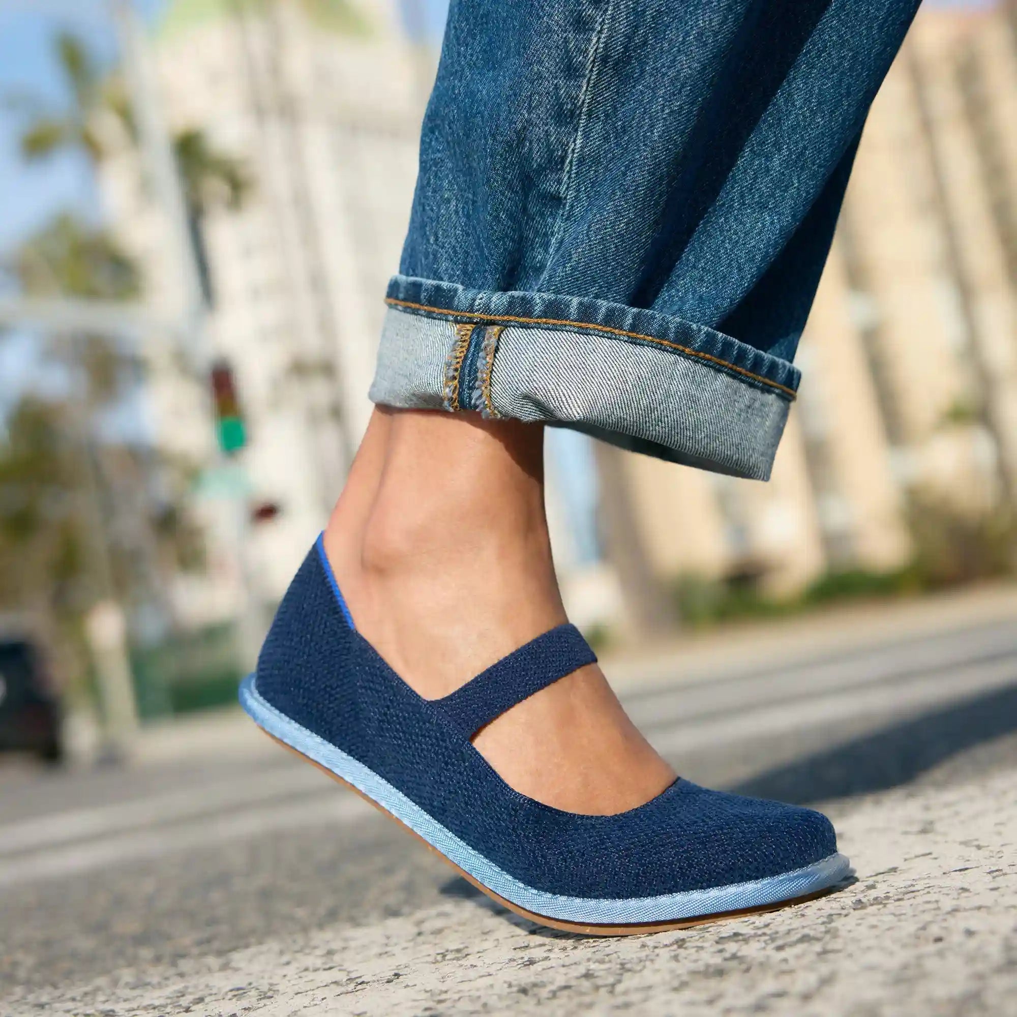 The Cruiser Mary Jane - ReVelvet™ Navy