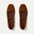 The Max Square Mary Jane - ReVelvet™ Russet