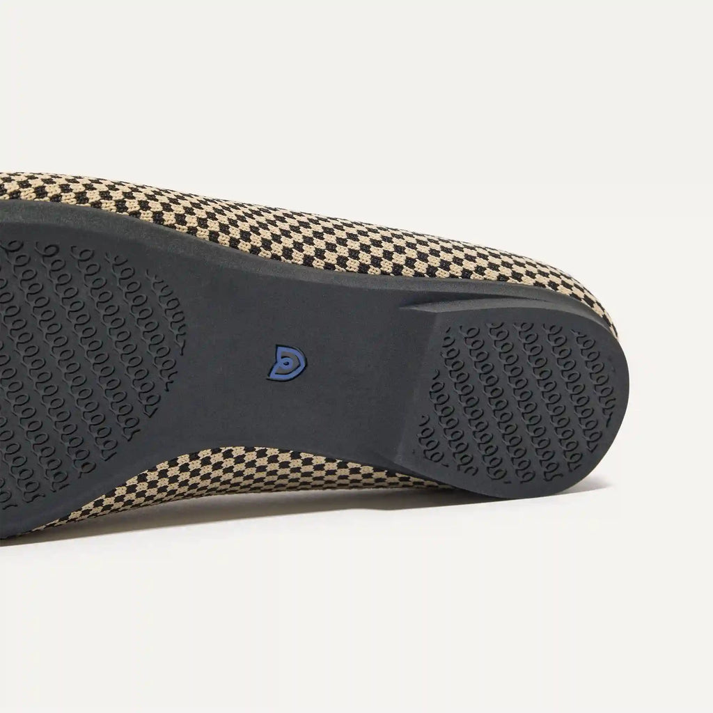 The Double Bit Loafer Mule - Classic Micro Check