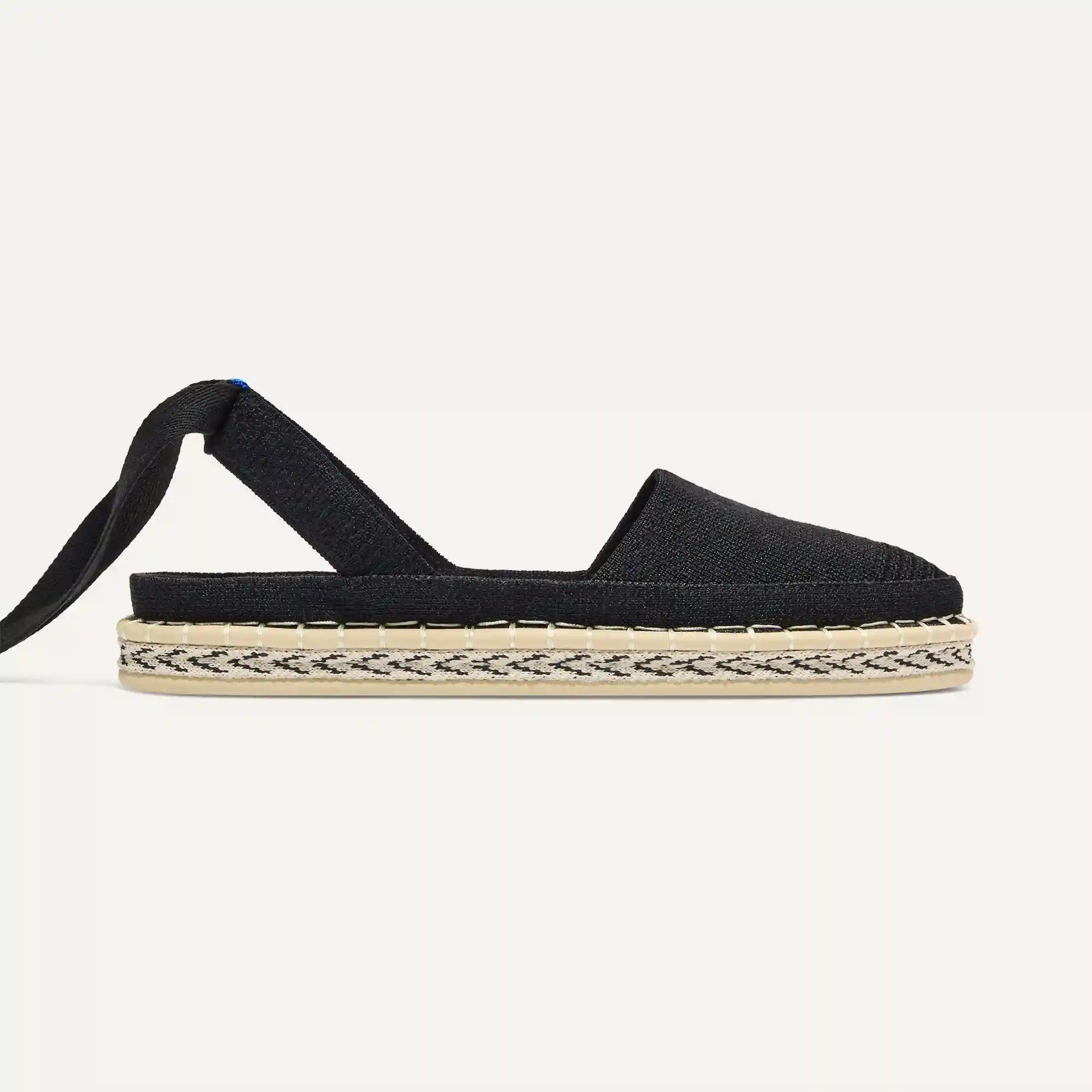 The D'Orsay Espadrille - Black