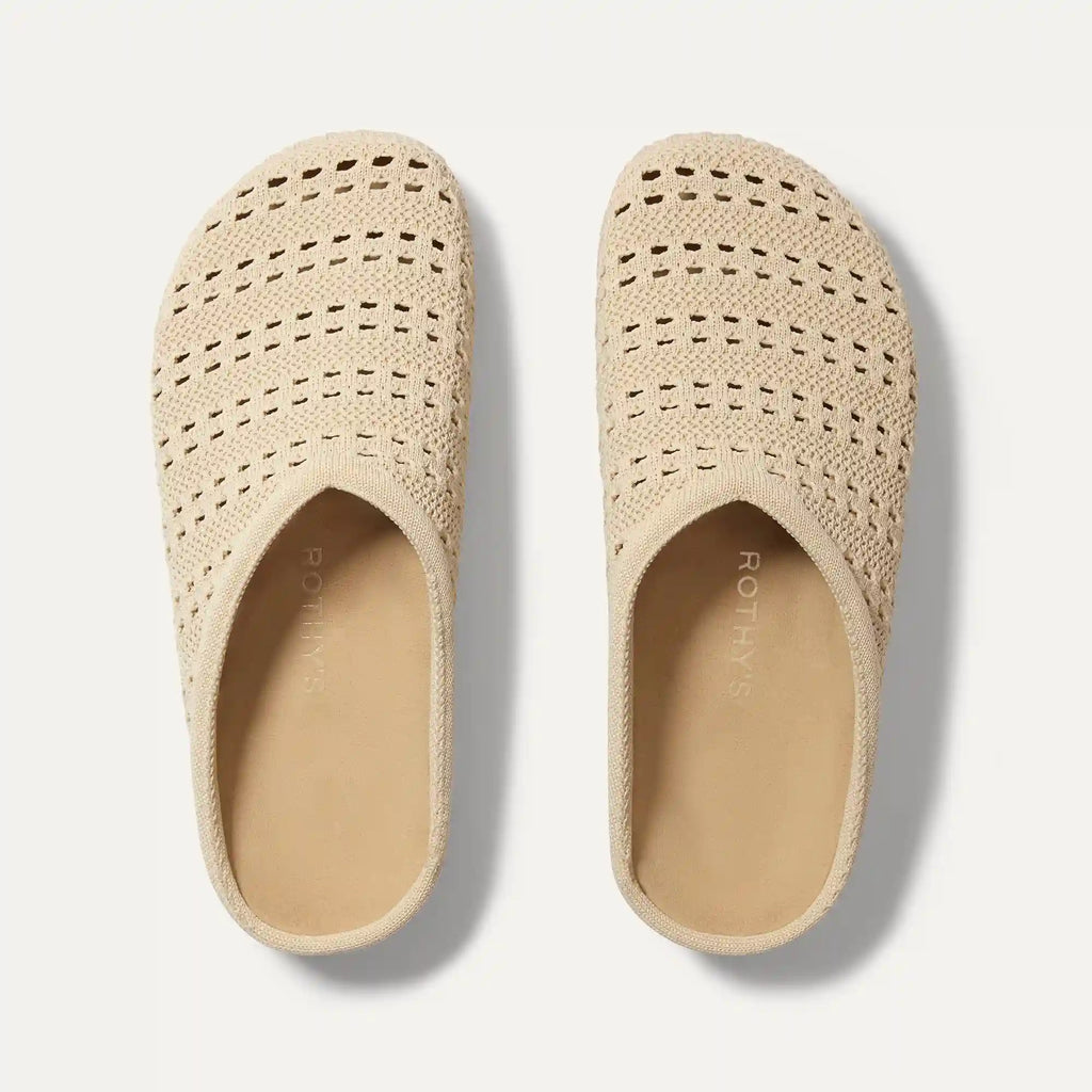 The Casual Clog - Powder Crochet